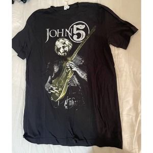 John 5 Unisex Tour Shirt Season of The Witch Black 2017 Tour Rock Roll